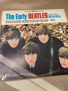 The Early Beatles LP ST-2309 Capitol Canada 1970s Press Vinyl Record